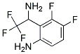 2-(1-AMINO-2,2,2-TRIFLUORO-ETHYL)-3,4-DIFLUORO-PHENYLAMINE 结构式