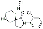 2-(2-CHLOROPHENYL)-2,7-DIAZASPIRO[4.5]DECAN-1-ONE HYDROCHLORIDE 结构式