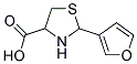 2-FURAN-3-YL-THIAZOLIDINE-4-CARBOXYLIC ACID 结构式