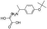 1-(4-TERT-BUTOXYPHENYL) ETHANAMINE OXALATE 结构式