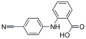 2-(4-CYANO-PHENYLAMINO)-BENZOIC ACID 结构式
