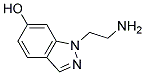 1-(2-AMINO-ETHYL)-1H-INDAZOL-6-OL 结构式