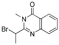 2-(1-BROMO-ETHYL)-3-METHYL-3H-QUINAZOLIN-4-ONE 结构式