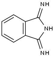 1,3-二亚氨基异吲哚 结构式