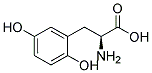 2,5-Dihydroxyphenylalanine 结构式