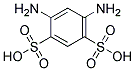 2,4-Diamino-Benzene-1,5-Disulfonic Acid 结构式