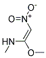 1-甲胺基-1-甲氧基-2-硝基乙烯(侧链四) 结构式