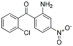 2-amino-4-nitro-2'-chlorobenzophenone 结构式