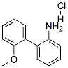 2'-Methoxy-[1,1'-biphenyl]-2-amine hydrochloride 结构式