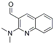 2-(Dimethylamino)quinoline-3-carboxaldehyde 结构式