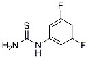 1-(3,5-Difluorophenyl)-2-thiourea 结构式