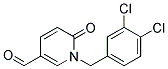 1-(3,4-Dichlorobenzyl)-6-oxo-1,6-dihydropyridine-3-carboxaldehyde 结构式