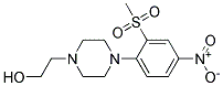 1-(2-Hydroxyethyl)-4-[2-(methylsulphonyl)-4-nitrophenyl]piperazine 结构式