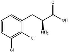 2,3-二氯-L-苯丙氨酸 结构式