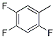 2,4,5-Trifluoromethylbenzene 结构式