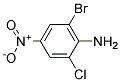 2-Chloro-4-Niotro-6-Bromo aniline 结构式