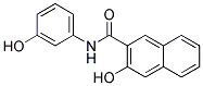 2-Hydroxy-N-(3'-Hydoxyphenyl)-3-naphthylamide 结构式