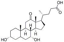 12-OXOCHENODEOXYCHOLIC ACID 98+% 结构式