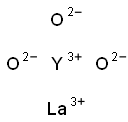 Yttrium lanthanum oxide 结构式