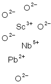 LEAD SCANDIUM NIOBIUM OXIDE 结构式