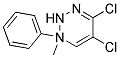 N-PHENYL-N-METHYLDICHLOROTRIAZINE 结构式