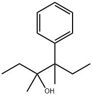 3,4-DIMETHYL-4-PHENYL-HEXAN-3-OL 结构式