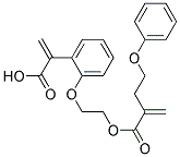 2-PHENOXYETHYL ACRYLATE, (ACRYLIC ACID 2-PHENOXYETHYL ESTER) . 结构式