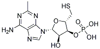 2-METHYLTHIOADENOSINE MONOPHOSPHATE 结构式