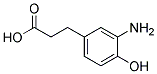 3-(3-AMINO-4-HYDROXYPHENYL)PROPANOIC ACID, TECH 结构式