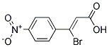 3-BROMO-3-(4-NITROPHENYL)ACRYLIC ACID, TECH 结构式