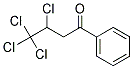 3,4,4,4-TETRACHLORO-1-PHENYLBUTAN-1-ONE, TECH 结构式