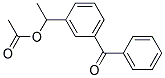 3-(1-ACETOXYETHYL)BENZOPHENONE 结构式