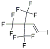 3,3-BIS(TRIFLUOROMETHYL)-1-IODO-4,4,4-TRIFLUOROBUT-1-EN 结构式