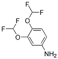 3,4-BIS(DIFLUOROMETHOXY)ANILIN 结构式