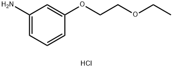 3-(2-ETHOXYETHOXY)ANILINE HYDROCHLORIDE 结构式