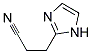 3-(1H-IMIDAZOL-2-YL)-PROPIONITRILE 结构式