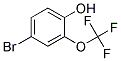 4-Bromo-2-(trifluoromethoxy)phenol 结构式