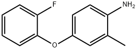4-(2-FLUOROPHENOXY)-2-METHYLANILINE 结构式