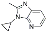 3-CYCLOPROPYL-2-METHYL-3H-IMIDAZO[4,5-B]PYRIDINE 结构式