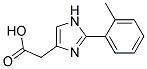 (2-O-TOLYL-1H-IMIDAZOL-4-YL)-ACETIC ACID 结构式