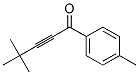 4,4-DIMETHYL-1-P-TOLYL-PENT-2-YN-1-ONE 结构式