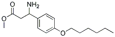Methyl-3-amino-3-(4-hexyloxyphenyl)propionate 结构式