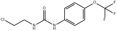 N-(2-CHLOROETHYL)-N'-[4-(TRIFLUOROMETHOXY)PHENYL]UREA 结构式