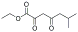 6-METHYL-2,4-DIOXO-HEPTANOIC ACID ETHYL ESTER 结构式