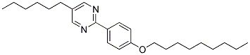 5-N-HEXYL-2-[4-(N-NONYLOXY)PHENYL]PYRIMIDINE 结构式