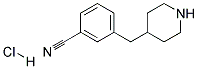 4-(3-CYANOBENZYL) PIPERIDINE HCL 结构式