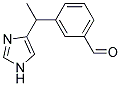 3-[1-(1H-IMIDAZOL-4-YL)-ETHYL]-BENZALDEHYDE 结构式