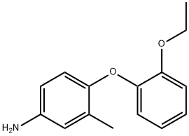 4-(2-ETHOXYPHENOXY)-3-METHYLANILINE 结构式