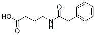 4-PHENYLACETYLAMINO-BUTYRIC ACID 结构式