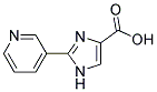 2-PYRIDIN-3-YL-1H-IMIDAZOLE-4-CARBOXYLIC ACID 结构式